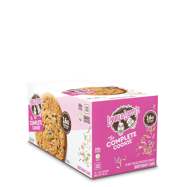 Lenny & Larrys Birthday Cake Complete Cookie 4 oz., PK72 83536 - main